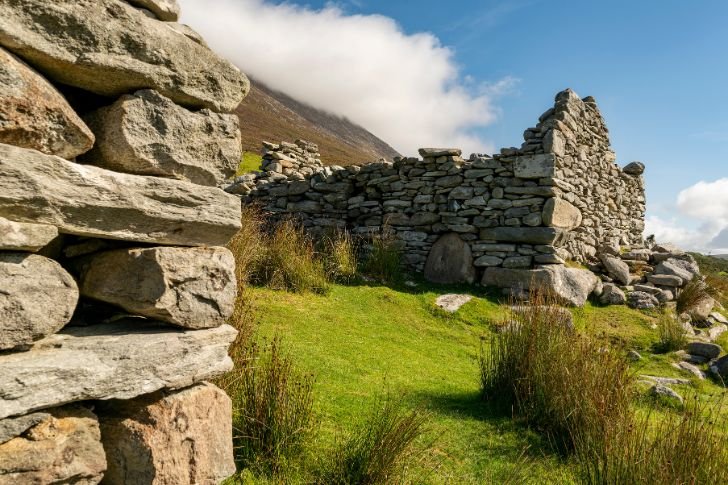 Deserted Village (Achill Island, Ireland)